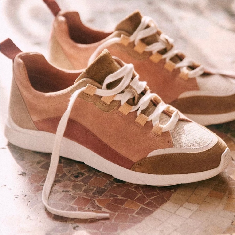 Sezane Sam Sneakers in blush 39